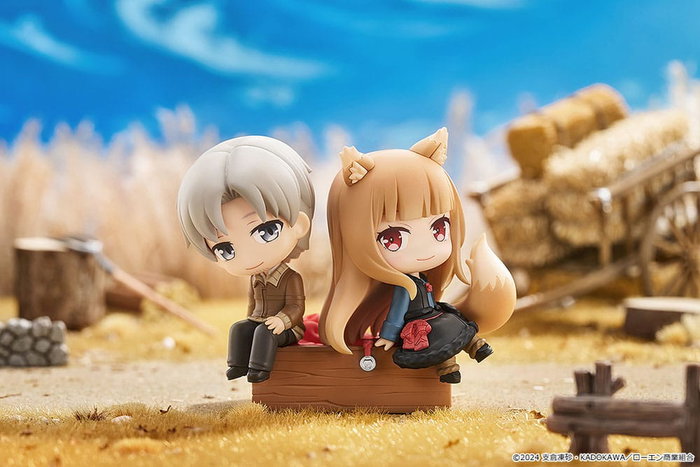 Good Smile Company Spice and Wolf : Lawrence & Holo figurine mini Memory Good Smile Company Spice and Wolf : Lawrence & Holo figurine mini Memory