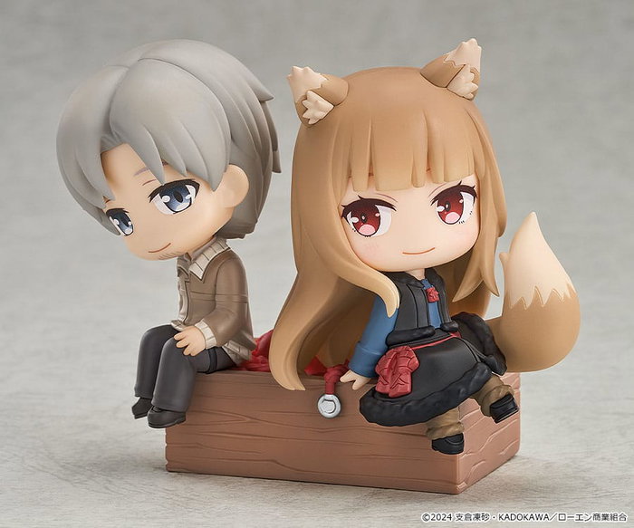 Good Smile Company Spice and Wolf : Lawrence & Holo figurine mini Memory Good Smile Company Spice and Wolf : Lawrence & Holo figurine mini Memory
