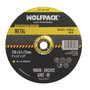 WOLFPACK LINEA PROFESIONAL Disco Repasar Abrasivo Metal 230x6,4x22,23 mm