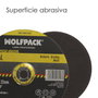WOLFPACK LINEA PROFESIONAL Disco Repasar Abrasivo Metal 230x6,4x22,23 mm