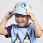 Cerdá Casquette à Visière Courbe Bluey - Bleu - 53 cm