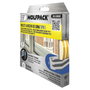 WOLFPACK LINEA PROFESIONAL Joint élastique en forme de E, 6 m x 9 mm, Blanc