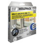 WOLFPACK LINEA PROFESIONAL Joint élastique en forme de E, 6 m x 9 mm, Blanc