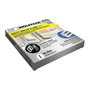 WOLFPACK LINEA PROFESIONAL Joint élastique en forme de E, 6 m x 9 mm, Blanc