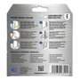 WOLFPACK LINEA PROFESIONAL Joint élastique en forme de E, 6 m x 9 mm, Blanc