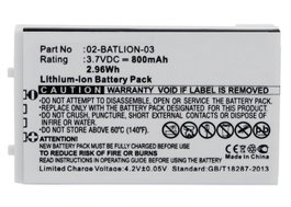CoreParts Batterie pour Scanner Opticon, 800mAh, 3,7V, Blanc