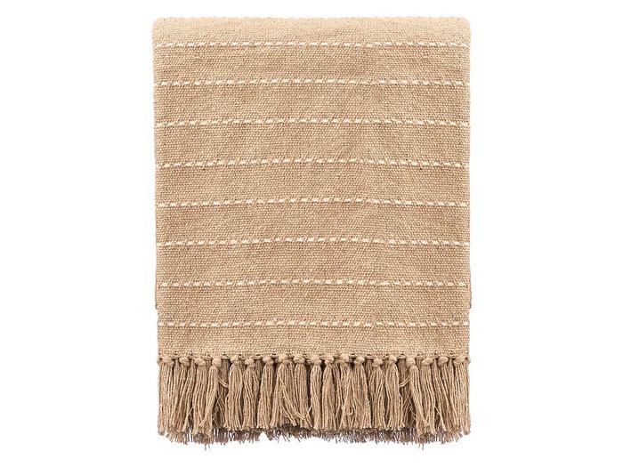 GIFTDECOR MULTIUSOS RAYAS PUNTO BEIGE 125X150CM GIFTDECOR MULTIUSOS RAYAS PUNTO BEIGE 125X150CM