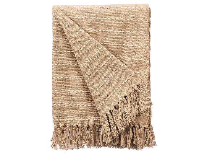 GIFTDECOR MULTIUSOS RAYAS PUNTO BEIGE 125X150CM GIFTDECOR MULTIUSOS RAYAS PUNTO BEIGE 125X150CM