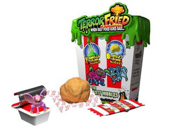 Bandai Terror Fried Mordisco Asqueroso - Figurines Surprise Horreur avec Sachet de Slime Apestosa - Jeu Surtido pour Enfants à partir de 5 ans