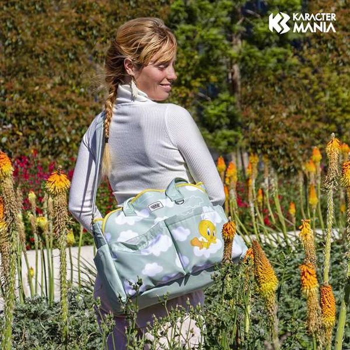 Sac à langer Looney Tunes Tweety Vert Novateur et pratique