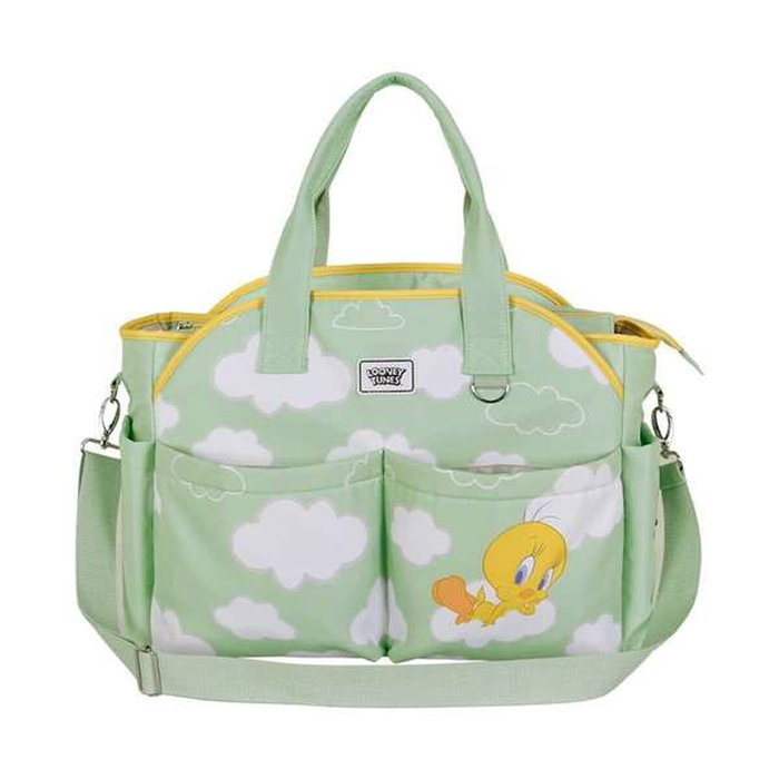 Sac à langer Looney Tunes Tweety Vert Novateur et pratique