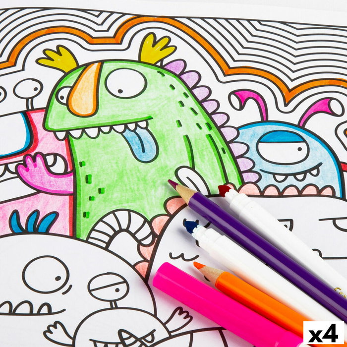 Kit de Dessin Cra-Z-Art (4 Unités)