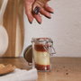 Cook Concept Bocal en verre avec couvercle en acacia 70 ml