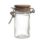 Cook Concept Bocal en verre avec couvercle en acacia 70 ml