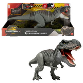 Mattel Jurassic World T-Rex Attaque - Dinosaure Articulé avec Sons et Lumières