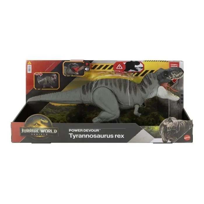 Mattel Jurassic World T-Rex Depredador Furioso