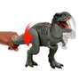 Mattel - Dinosaurio articulado Jurassic World T-Rex Attaque avec Sonido - Figurine Articulée 9x21x12 cm, Fonctionne avec Piles AA, Dès 4 ans