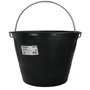 WOLFPACK LINEA PROFESIONAL Seau de chantier en plastique 10 litres noir
