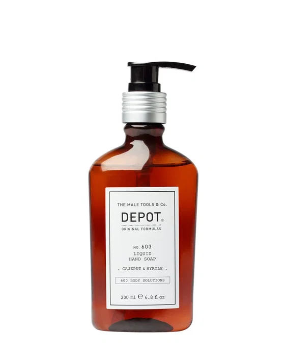 Depot Savon liquide mains 600 Body Solutions No. 603 Cajeput & Myrte Depot Savon liquide mains 600 Body Solutions No. 603 Cajeput & Myrte