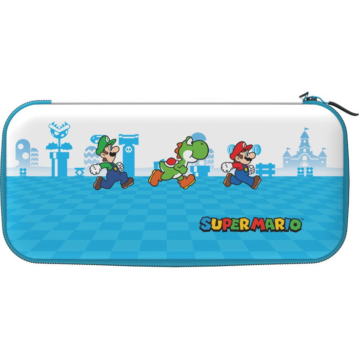 PDP Sacoche de transport Mario Escape pour Nintendo Switch, Switch Lite et OLED - Bleu PDP Sacoche de transport Mario Escape pour Nintendo Switch, Switch Lite et OLED - Bleu