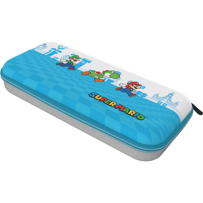 PDP Sacoche de transport Mario Escape pour Nintendo Switch, Switch Lite et OLED - Bleu PDP Sacoche de transport Mario Escape pour Nintendo Switch, Switch Lite et OLED - Bleu
