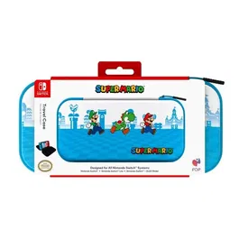 PDP Sacoche de transport Mario Escape pour Nintendo Switch, Nintendo Switch Lite et Nintendo Switch OLED - Bleu