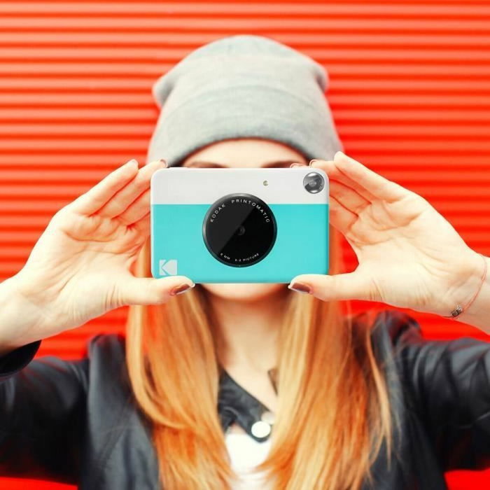 Appareil Photo Numérique Kodak Printomatic Bleu Blanc