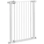 Safety 1st Barrière de sécurité enfant Easy Close Extra Tall en métal blanc - Réglable 73-80 cm - Système de fermeture sécurisé SecurTech