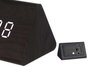 Giftdecor Réveil Numérique Noir 11.7x7.5x8 cm Bois MDF et Plastique PVC (Set de 12)