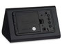 Giftdecor Réveil Numérique Noir 11.7x7.5x8 cm Bois MDF et Plastique PVC (Set de 12)