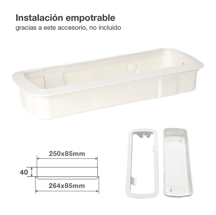 GSC Evolution Luminaria LED d'urgence Gunza 3W avec autotest