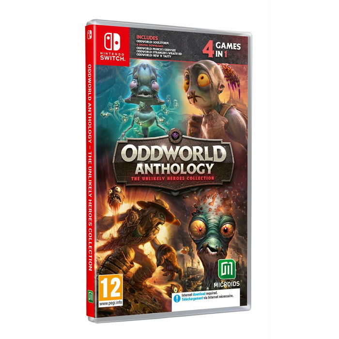 Microids Oddworld Anthology : The Unlikely Heroes Collection - Nintendo Switch