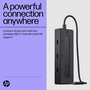 HP Concentrateur USB-C Portable avec Support Vidéo 4K - Hub USB-C Polyvalent
