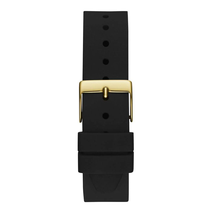 Guess GW0755L3 avec boîtier doré et bracelet noir