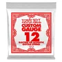 Ernie Ball Cuerda Eléctrique Slinky Plana 012 Set de 6 Cordes de Guitare (Set de 6)