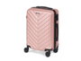Arte Regal Valise Cabine Rose ABS avec Motif Écailles 38x57x23 cm