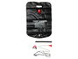 Arte Regal Douche portable 20 L 28 x 5.5 x 12 cm en plastique PVC PP noir (Set de 12)