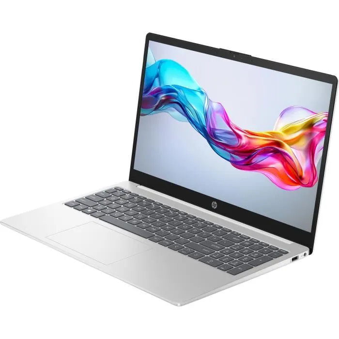 HP 15-fd0184nf PC Portable - Intel Core 5 120U - 24Go RAM - 512Go SSD - 15,6 FHD IPS - AZERTY