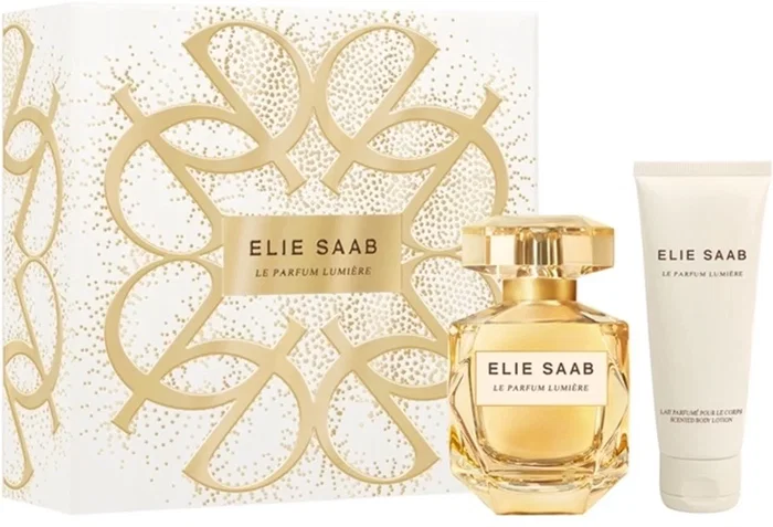 Elie Saab Coffret Le Parfum Lumière Eau de Parfum 50 ml et Lait pour le Corps 75 ml Elie Saab Coffret Le Parfum Lumière Eau de Parfum 50 ml et Lait pour le Corps 75 ml