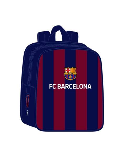 Safta Mochila Guarderia Adapt.Carro F.C.Barcelona - Sac à dos poussette pour enfant FC Barcelone, 22x27x10 cm, pour 3 ans et plus