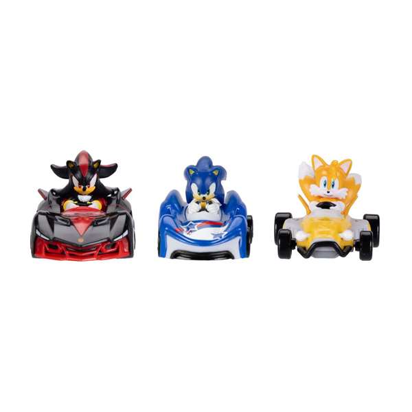 JAKKS PACIFIC Blister de 3 mini véhicules Sonic The Hedgehog JAKKS PACIFIC Blister de 3 mini véhicules Sonic The Hedgehog