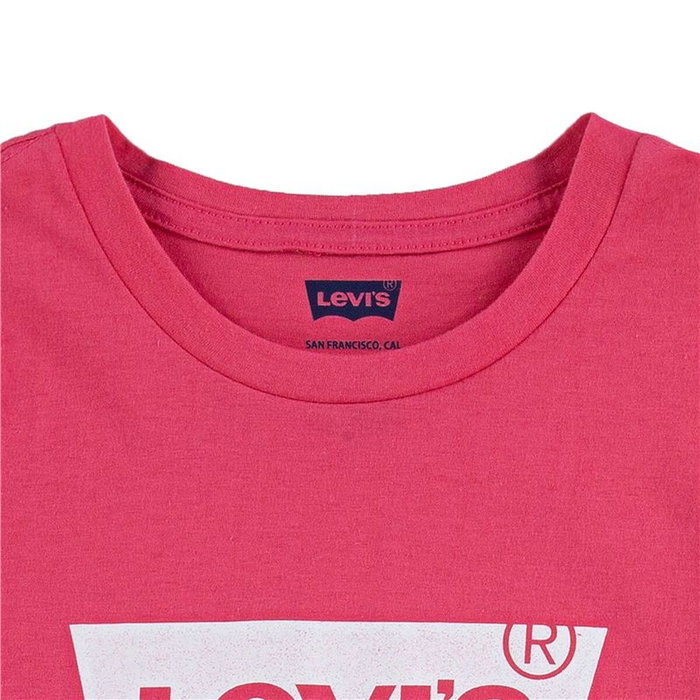 T shirt à manches courtes Enfant Levi's Batwing Girl Pink 8-9 Ans