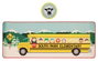 FaNaTtik Set South Park Elementary School Bus Tapis de Bureau et Sous-Verre