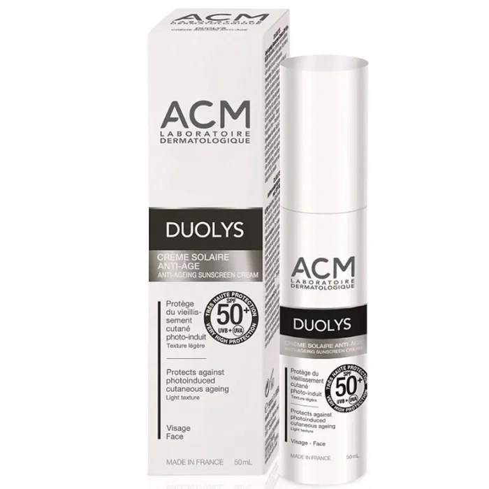 Laboratoire ACM Duolys Crème Solaire Anti-Âge Visage SPF 50+ 50 ml
