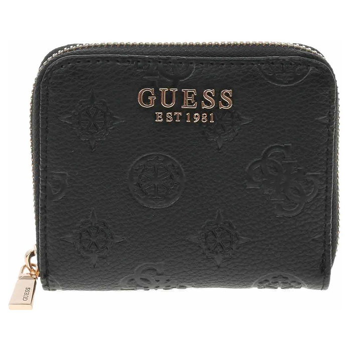 Guess Portefeuille femme en textile pour cartes et billets Noir - Modèle SWPG8403370BLA Guess Portefeuille femme en textile pour cartes et billets Noir - Modèle SWPG8403370BLA