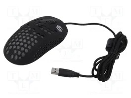 GEMBIRD Ragnar RX400 Souris Optique Noire avec 6 Boutons