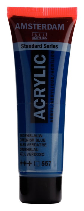 Amsterdam Standard Series Peinture Acrylique Azul Verdoso 557 20 ml Amsterdam Standard Series Peinture Acrylique Azul Verdoso 557 20 ml