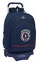 Safta Moch 305+ Carro 905 Sac à Dos à Roulettes Récupéré Authentique Noir - Blackfit8 - 32 x 42 x 15 cm - Pour Enfant 3 Ans