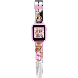 Kids Licensing Montre interactive Barbie - Multifonctions avec 6 jeux, podomètre, appareil photo, enregistrement vidéo et vocal, charge USB - Dès 6 ans