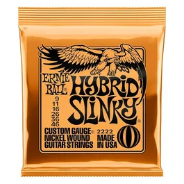 ERNIEBALL JUEGO ELÉCTRICA SLINKY HYBRID 9-46